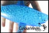 Jumbo Shark Water Gel Water Bead Filled Light Up Squeeze Stress Ball  -  Sensory, Stress, Fidget Toy