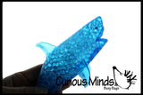 Jumbo Shark Water Gel Water Bead Filled Light Up Squeeze Stress Ball  -  Sensory, Stress, Fidget Toy