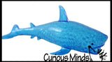 Jumbo Shark Water Gel Water Bead Filled Light Up Squeeze Stress Ball  -  Sensory, Stress, Fidget Toy