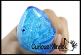 Jumbo Shark Water Gel Water Bead Filled Light Up Squeeze Stress Ball  -  Sensory, Stress, Fidget Toy