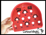 LAST CHANCE - LIMITED STOCK - Skill Ball Metal Marble Game - Like Skee Ball with Marbles - Fun Classic Game with Points