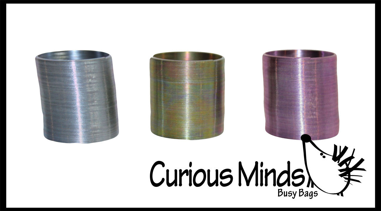 Tiny Metal Spring Toy - Sensory Fidget Toy | Curious Minds Busy Bags