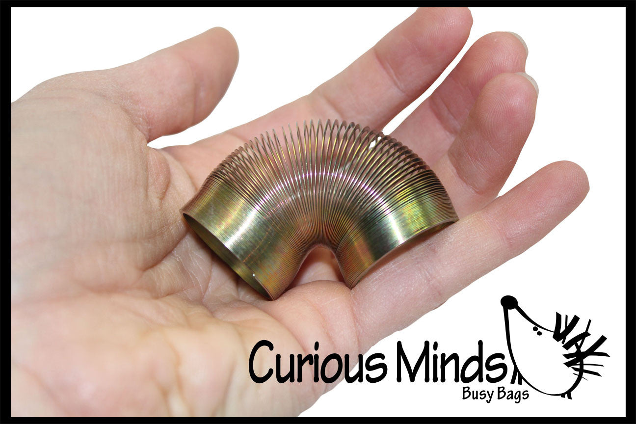 Tiny Metal Spring Toy - Sensory Fidget Toy | Curious Minds Busy Bags