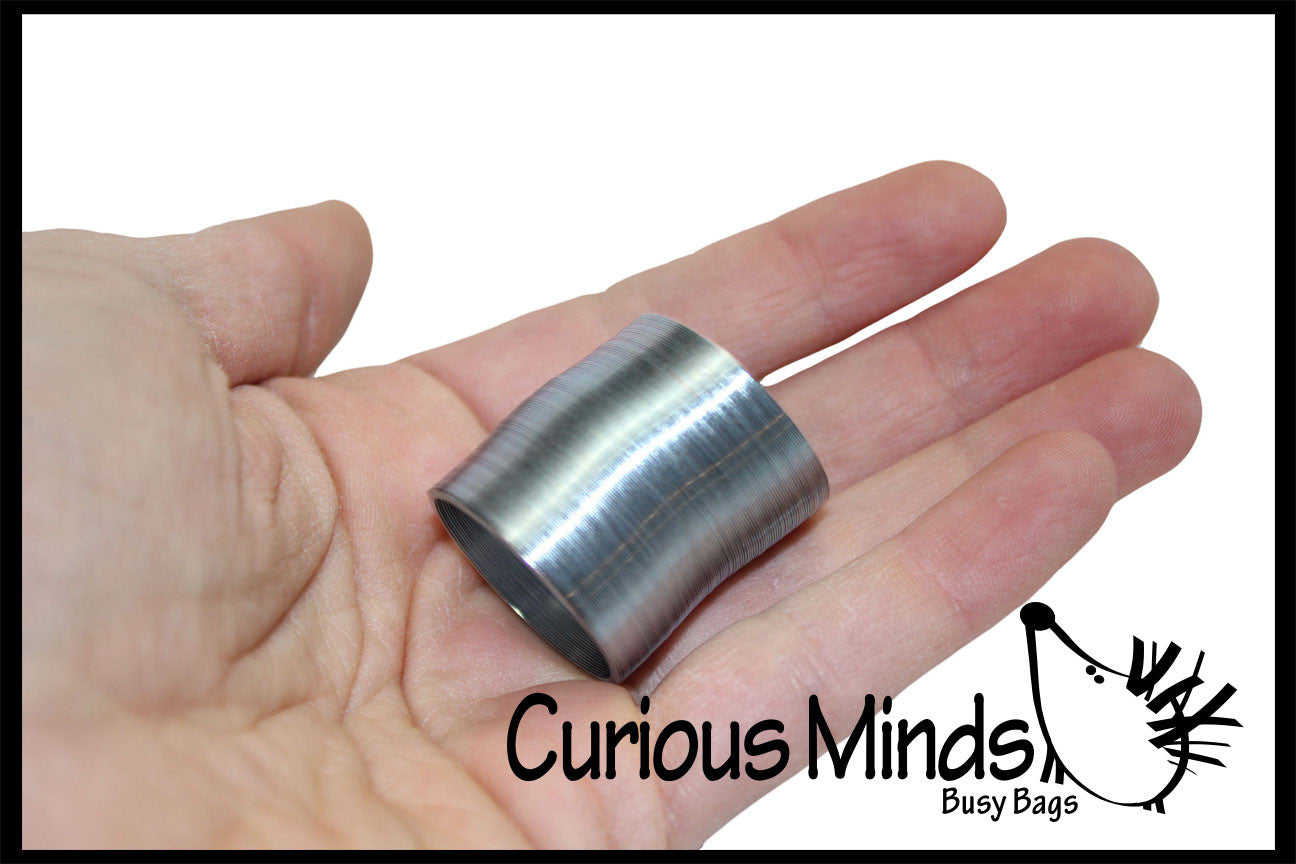 Tiny Metal Spring Toy - Sensory Fidget Toy | Curious Minds Busy Bags