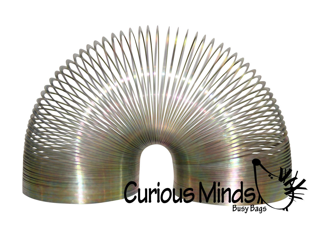 Tiny Metal Spring Toy - Sensory Fidget Toy | Curious Minds Busy Bags