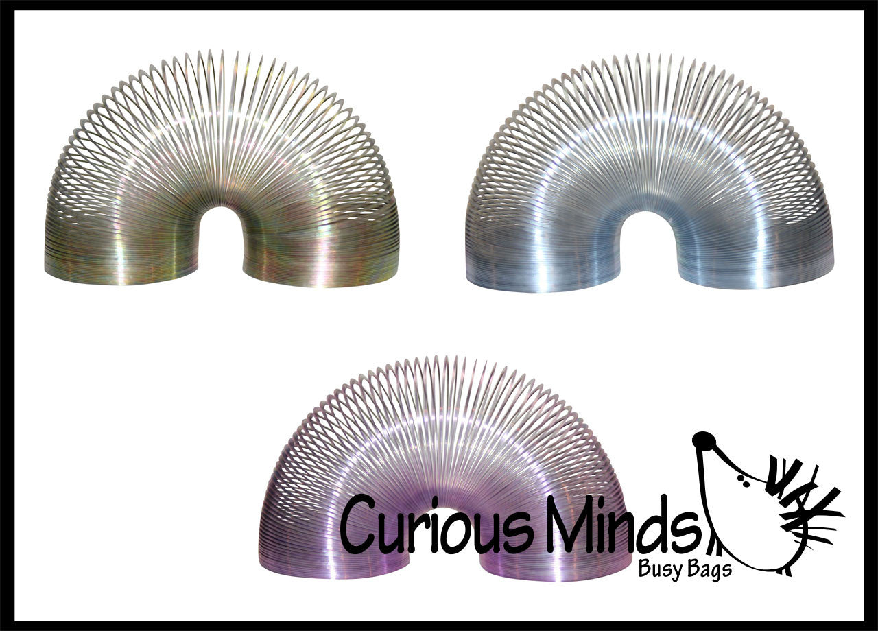 Tiny Metal Spring Toy - Sensory Fidget Toy | Curious Minds Busy Bags