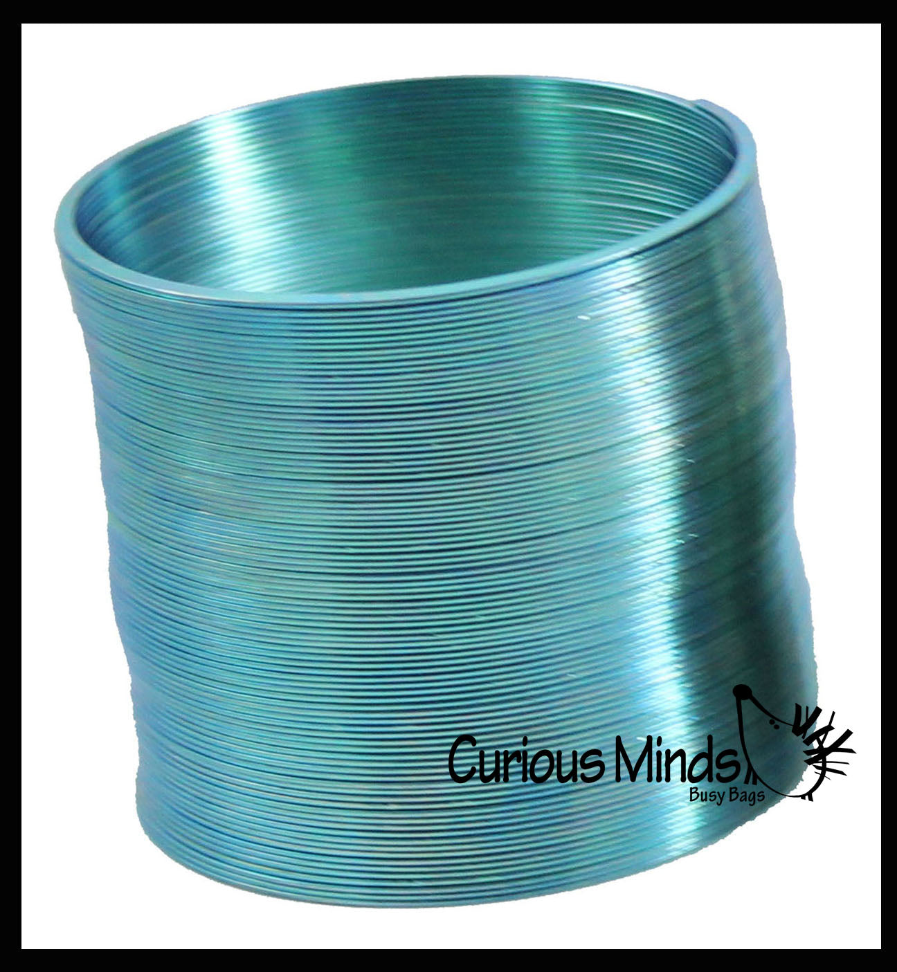 Metal Colored Magic Spring Coil Toy - Sensory Fidget Toy - Relaxing ...