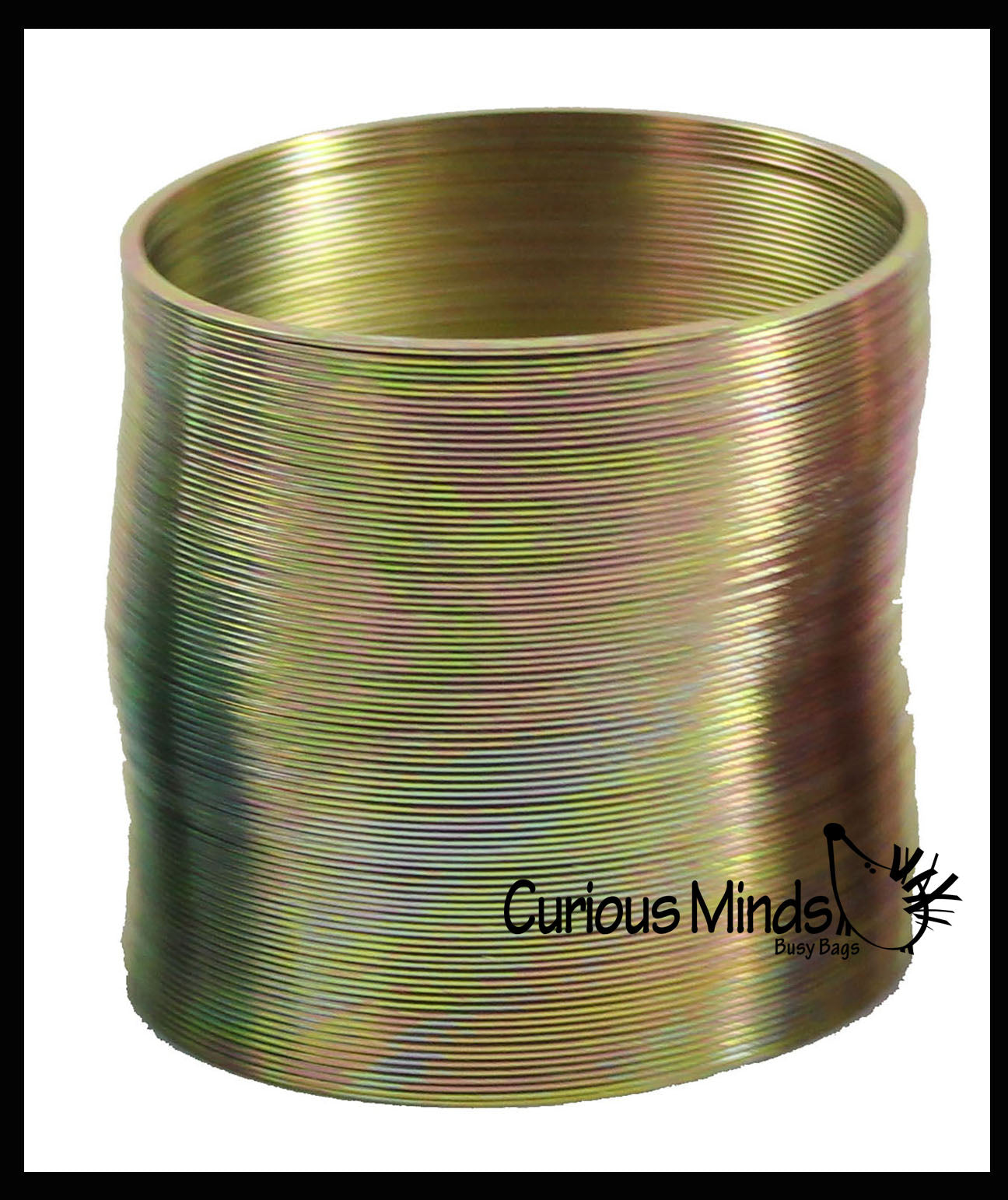 Metal Colored Magic Spring Coil Toy - Sensory Fidget Toy - Relaxing ...