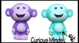 Large Monkey Squishy Slow Rise Foam Animal -  Scented Sensory, Stress, Fidget Toy