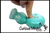 Large Monkey Squishy Slow Rise Foam Animal -  Scented Sensory, Stress, Fidget Toy