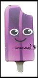 CLEARANCE - SALE - Squishy Slow Rise Popsicle with Face -  Scented Sensory, Stress, Fidget Toy
