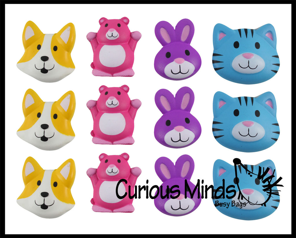 LAST CHANCE - LIMITED STOCK - CLEARANCE - SALE - Slow Rise Foam Stickers - Animal Sensory, Stress, Fidget Toy