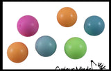 Small Glow in the Dark Doh Filled 1.5" Stress Ball - Ceiling Sticky Glob Balls - Squishy Gooey Shape-able Squish Sensory Squeeze Balls