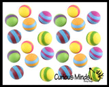 BULK - WHOLESALE - SALE -  1.75" Striped Doh Filled Stress Ball - Glob Balls - Squishy Gooey Shape-able Squish Sensory Squeeze Balls