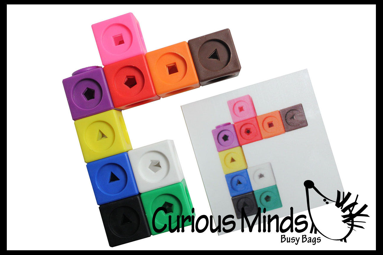 Jumbo Snap Block Patterns Busy Bag - Fine Motor and Pattern Matching C ...