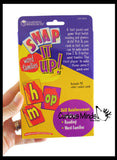 Snap it Up - Word Making Card Game- Point Scoring Learning Game - Language Arts