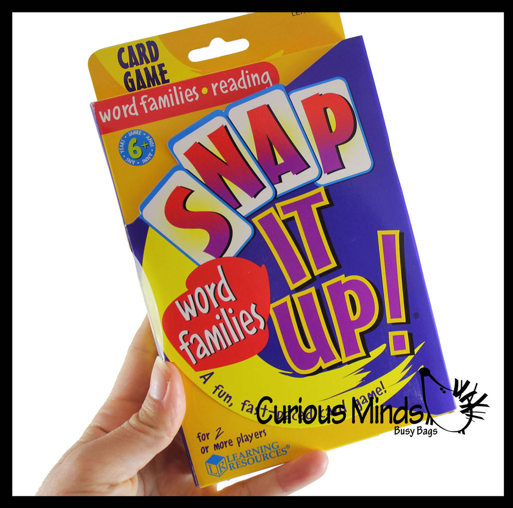 Snap it Up - Word Making Card Game- Point Scoring Learning Game - Language Arts