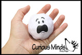 LAST CHANCE - LIMITED STOCK -  - SALE - Snowball Stress Ball  -  Sensory, Stress, Fidget Toy Indoor Snowball Fight