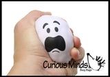 LAST CHANCE - LIMITED STOCK -  - SALE - Snowball Stress Ball  -  Sensory, Stress, Fidget Toy Indoor Snowball Fight