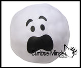 LAST CHANCE - LIMITED STOCK -  - SALE - Snowball Stress Ball  -  Sensory, Stress, Fidget Toy Indoor Snowball Fight
