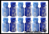 TINY Snowflake Winter Bubbles - Party Favors