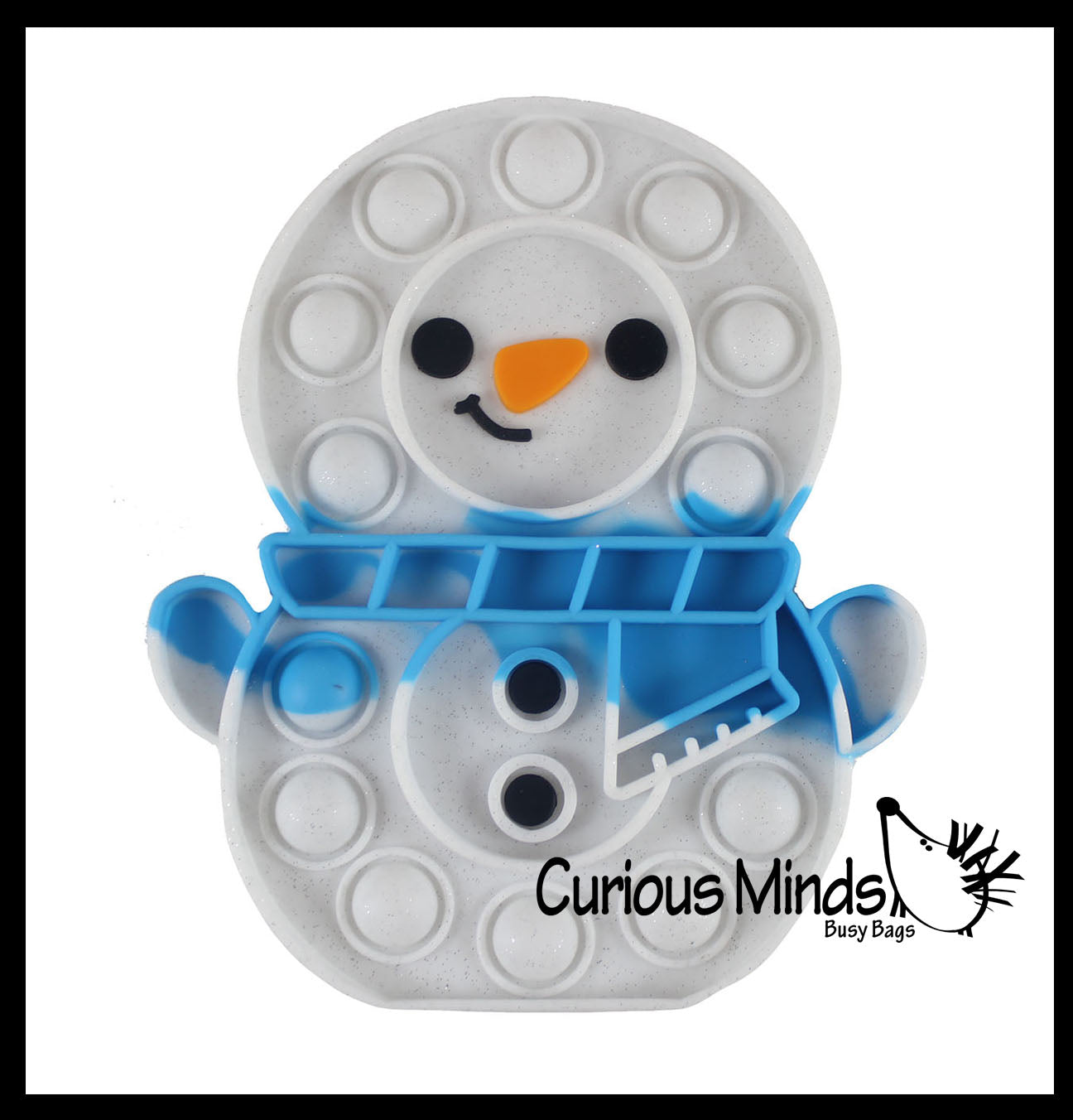 Snowman Winter Hat Bubble Poppers 6