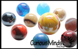 Solar System Marbles Game - Educational Learning Toy - Outer Space Planets