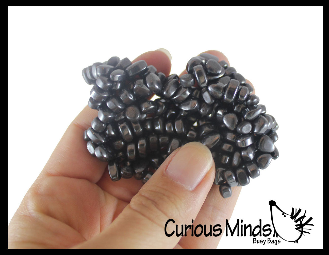 Speks Crags Magnetic Putty Fidget - Mini Magnet Rocks - Ferrite | Curious Minds Busy Bags