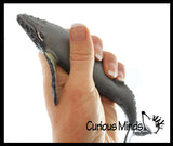 Humpback Whale Stretchy and Squeezy Toy - Crunchy Bead Filled - Fidget Stress Ball