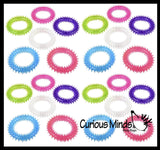 Soft Spiky Bracelets - Thick Flexible Textured Bracelet - Jewelry - Fun Fidget