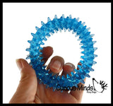 LAST CHANCE - LIMITED STOCK - SALE  - Soft Spiky Bracelets - Thick Flexible Textured Bracelet - Jewelry - Fun Fidget