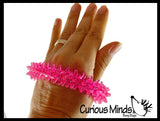 LAST CHANCE - LIMITED STOCK - SALE  - Soft Spiky Bracelets - Thick Flexible Textured Bracelet - Jewelry - Fun Fidget