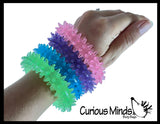 LAST CHANCE - LIMITED STOCK - SALE  - Soft Spiky Bracelets - Thick Flexible Textured Bracelet - Jewelry - Fun Fidget