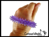 Soft Spiky Bracelets - Thick Flexible Textured Bracelet - Jewelry - Fun Fidget