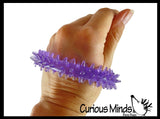 LAST CHANCE - LIMITED STOCK - SALE  - Soft Spiky Bracelets - Thick Flexible Textured Bracelet - Jewelry - Fun Fidget