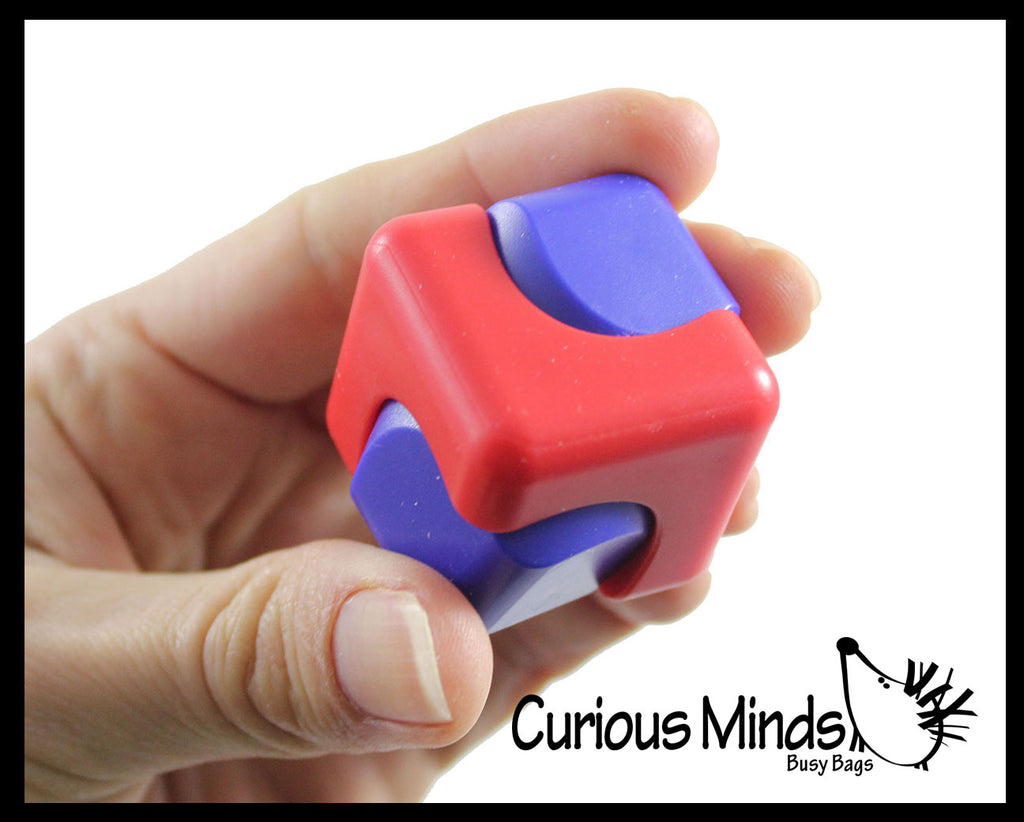 LAST CHANCE - LIMITED STOCK - Fidget Spinner Cube Toy - Spinning Hand Fidget - Anxiety ADHD