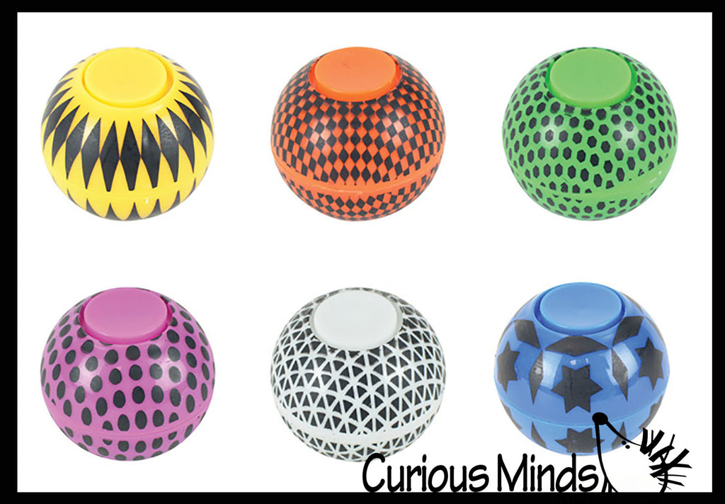 Spinning Ball - Fidget Spinner Toy - Spinning Hand Fidget - Anxiety ADHD