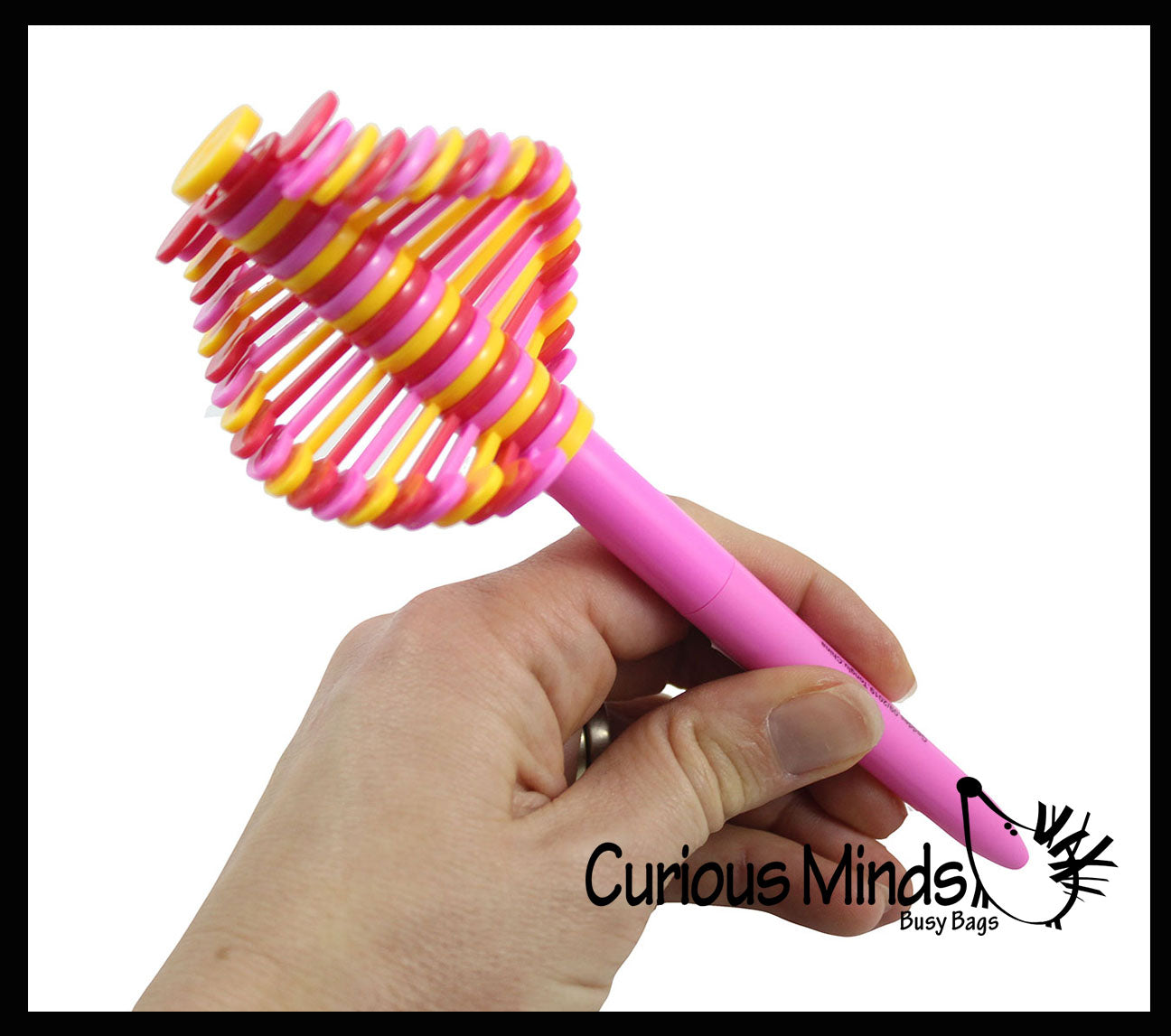 LAST CHANCE - LIMITED STOCK - Spinning Flower Fidget Pen - ADD ADHD An