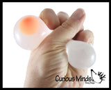 Egg Splat Ball -  Water Filled Splat Stress Ball - Throw to Make it Splat and Watch it Come Back - Easter