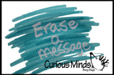 Secret Message Spy Marker - Hidden Message Pen - Erasable Highlighter with Invisible Ink
