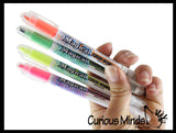 Secret Message Spy Marker - Hidden Message Pen - Erasable Highlighter with Invisible Ink