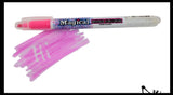 Secret Message Spy Marker - Hidden Message Pen - Erasable Highlighter with Invisible Ink