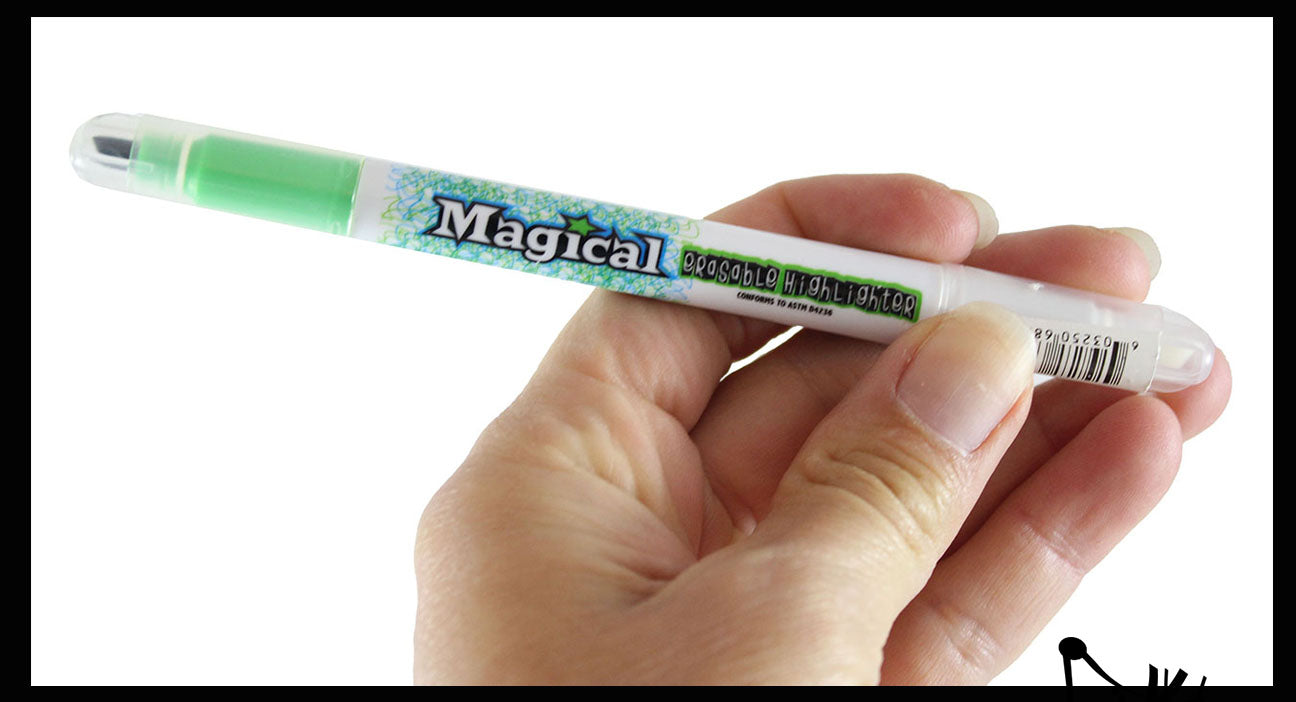 Secret Code Message Pen Secret Message Spy Marker - Hidden Message Pen - Erasable Highlighter ...