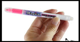 Secret Message Spy Marker - Hidden Message Pen - Erasable Highlighter with Invisible Ink