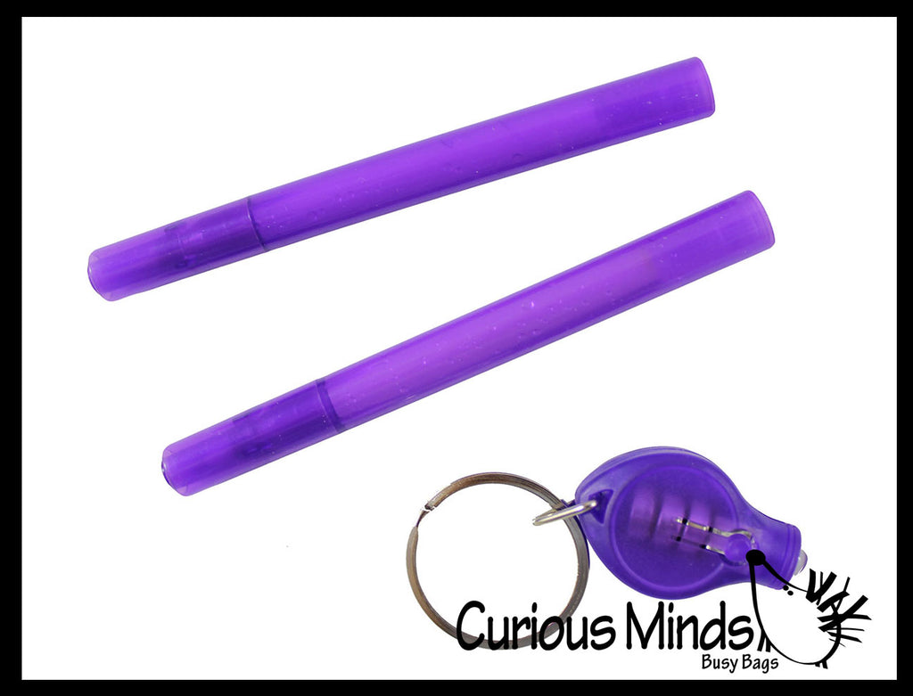 LAST CHANCE - LIMITED STOCK -  Secret Message Spy Markers with Flash Light - Hidden Message Pen - Invisible Ink and UV Light