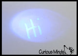 Secret Message Spy Marker with Flash Light - Hidden Message Pen - Invisible Ink and UV Light