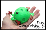 Squishy Frog Fidget Toy - Mesh Blob Stress Ball