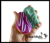 Donut Squishy Slow Rise Foam -  Scented Sensory, Stress, Fidget Toy Doughnut