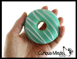 Donut Squishy Slow Rise Foam -  Scented Sensory, Stress, Fidget Toy Doughnut