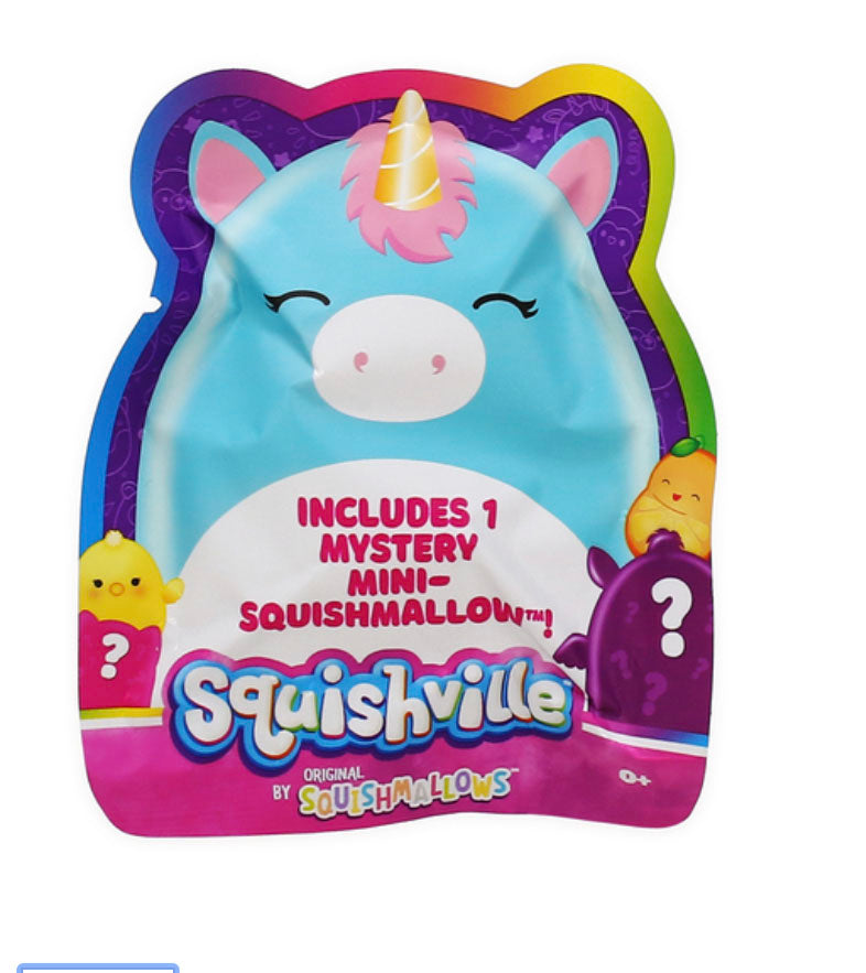Squishville Micromallow Squishmallow Tiny Cute 2"  Mystery Plush in Blind Bag Cute Mini Plush